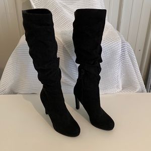 Faux Suede Knee High boots!